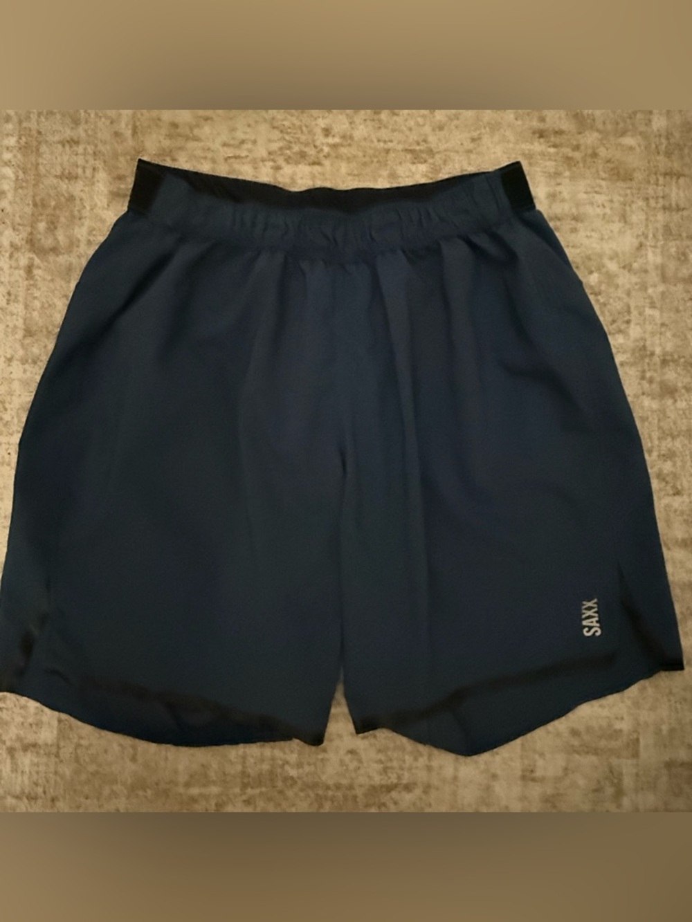 Saxx Men's Deep Navy Performance Athletic Shorts